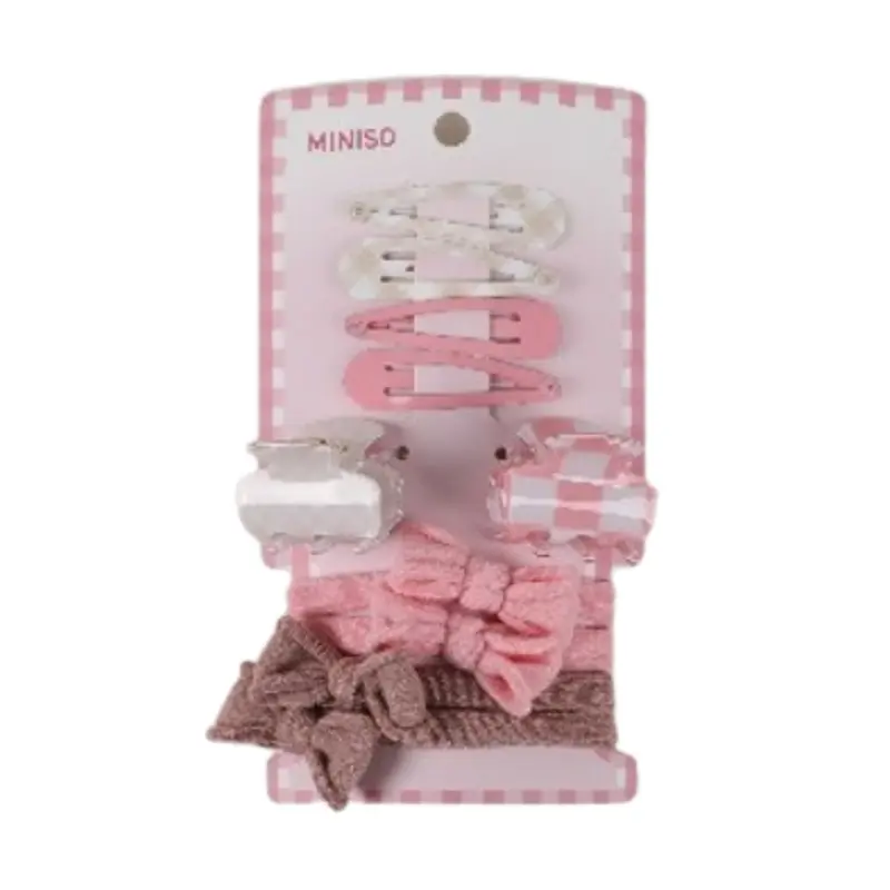 10-Piece Hair Accessories Variety Pack – Mix Of Clips, Bands & Pins 1