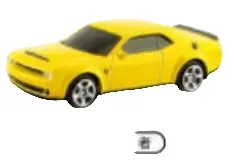 1:64 Scale Dodge Challenger Srt Demon Alloy Model Car 1