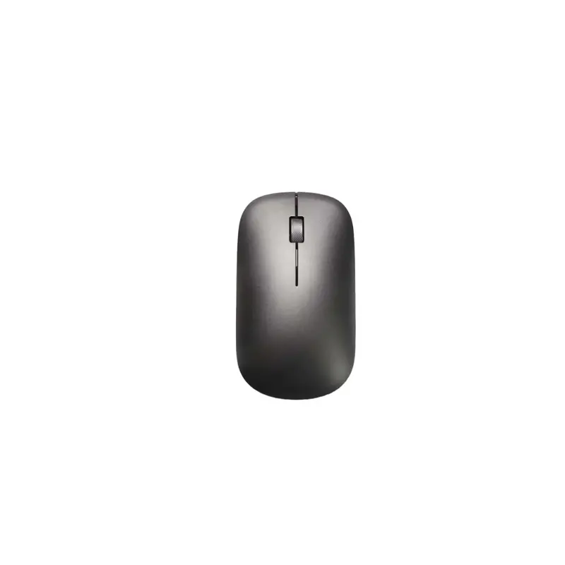 2.4 Ghz Sleek Metal Wireless Mouse – Professional-Grade Black Design 1