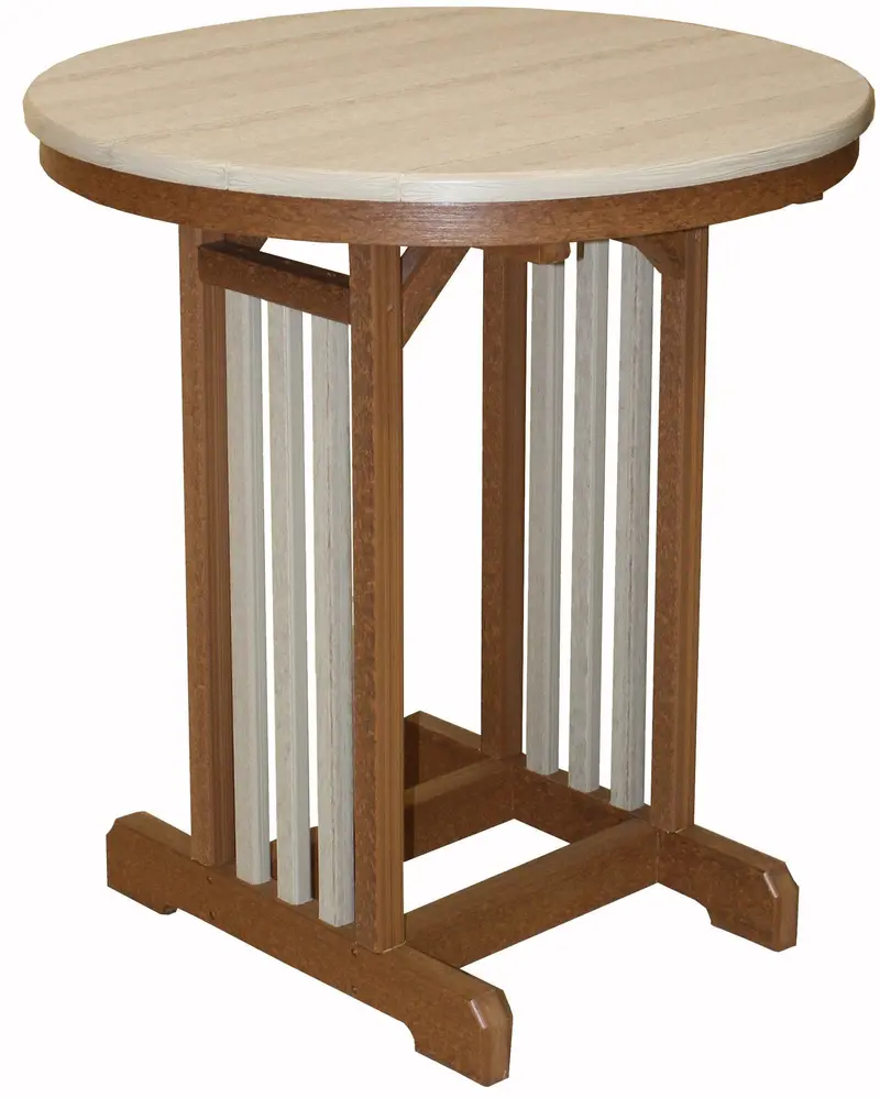 33" Round Outdoor Accent Table 1