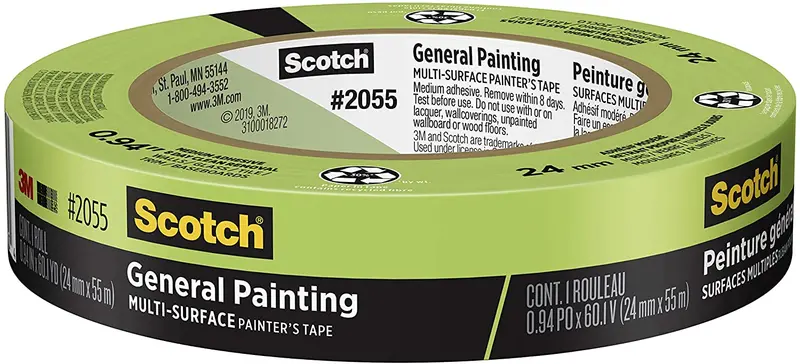 3M 2055 Pro Green Low-Residue Tape – 24 Mm Roll 1