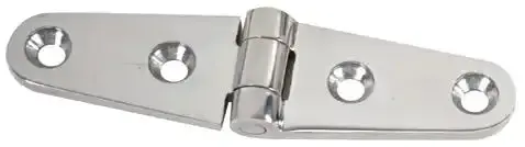 4-Foot Heavy-Duty Strap Hinge With Reinforced Mounting Points 1