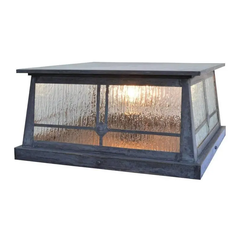 Aberdeen Column-Mount Outdoor Light Fixture 1