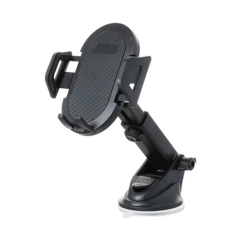 Adjustable Car Phone Mount With Heavy-Duty Suction Cup (Black) 1