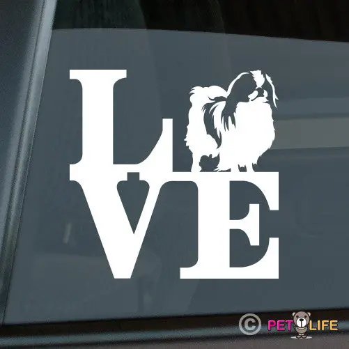 Adorable Japanese Chin Dog Sticker For Pet Lovers 1