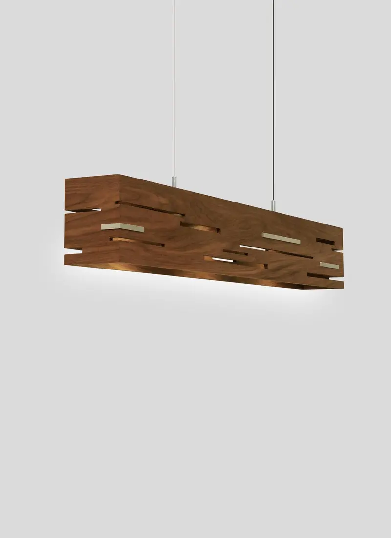 Aeris Contemporary Linear Pendant Fixture 1
