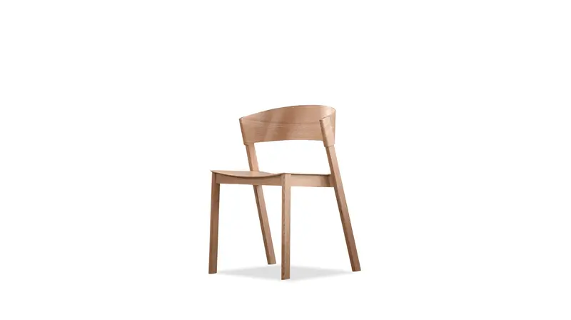 Alf Natural Fabric Dining Chair 1
