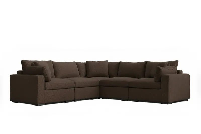 Alta Brownie 5-Piece Modular Sectional Sofa 2