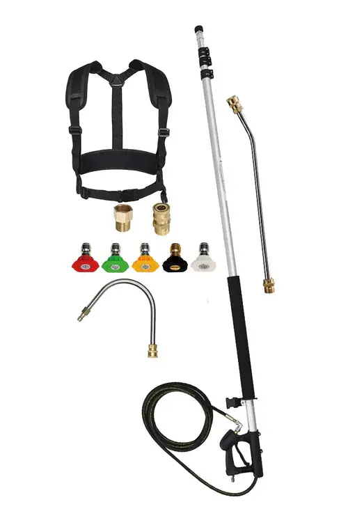 Ama Aluminum Telescopic Pressure Washer Lance – Economy-Grade Adjustable Extension Wand (Adisl102) 1