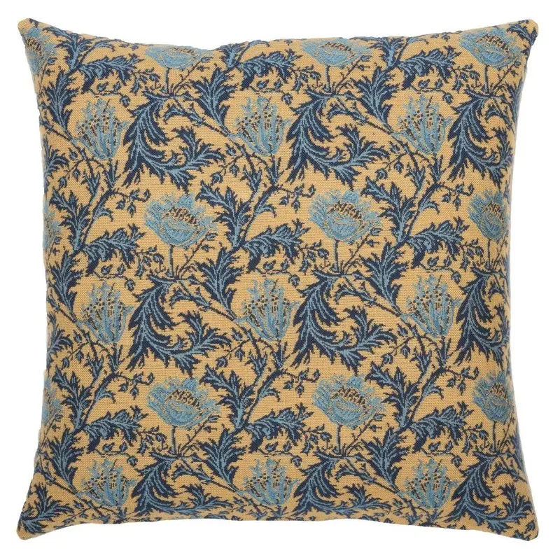Anemones William Morris Tapestry Pillow 1