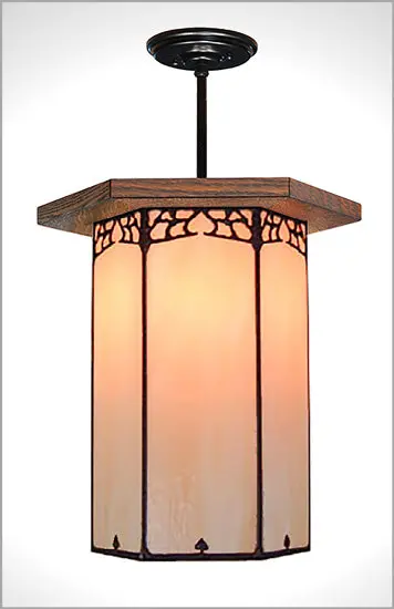 Antique-Finished Arts & Crafts Chandelier #351 1