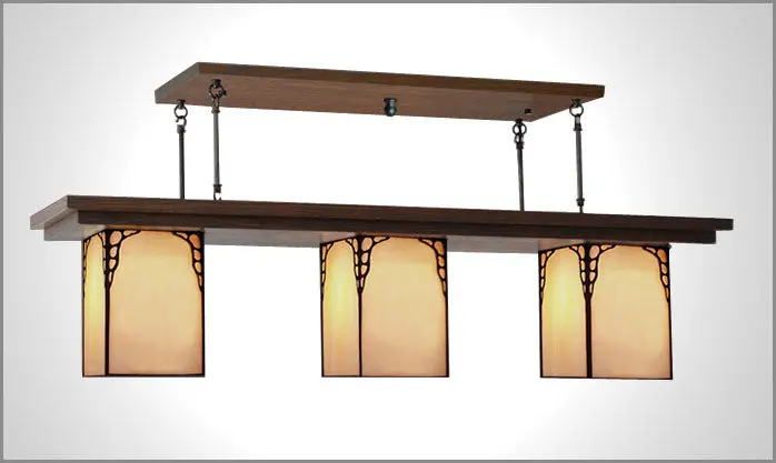 Antique-Style Bungalow Chandelier #401 1