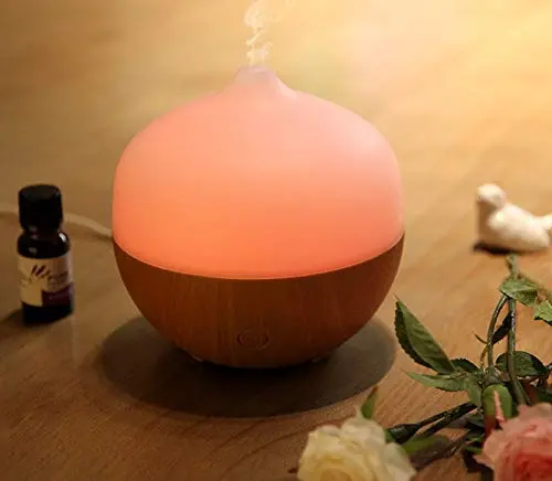 Aromatherapy Essential Oil Diffuser – 130Ml With Rgb Mood Lighting 1