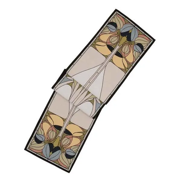 Art Nouveau Inspired Table Runner – Verdant Green 1