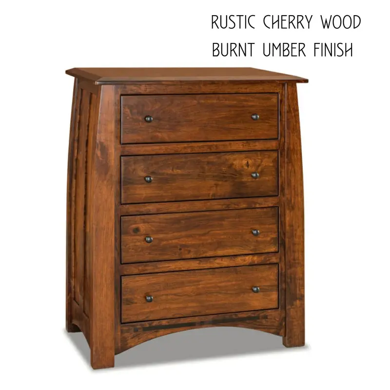 Artisan Inlay Four-Drawer Storage Chest 1