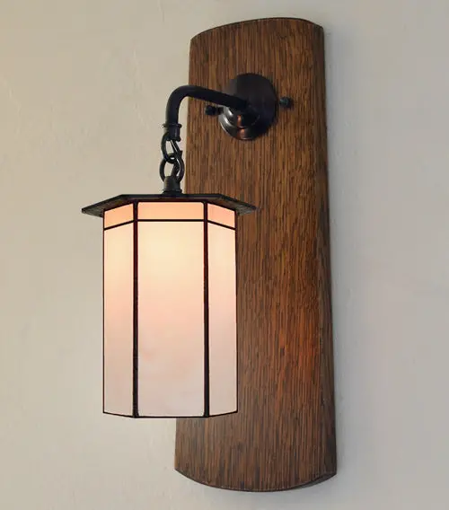 Arts & Crafts Wall Sconce #102 1