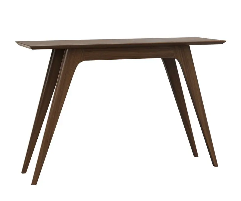 Asher Contemporary Sofa Table With Open Shelving 1