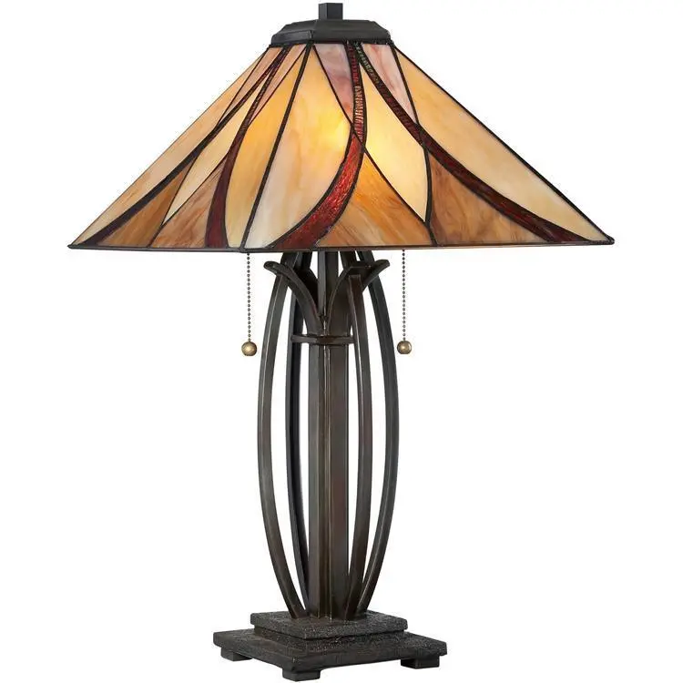 Asheville Ceramic Table Lamp With Linen Shade 1