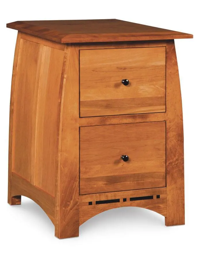 Aspen Decorative File Cabinet With Artisan Inlay Detail 1