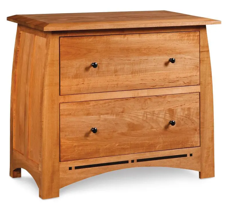 Aspen Lateral File Cabinet Featuring Decorative Inlay