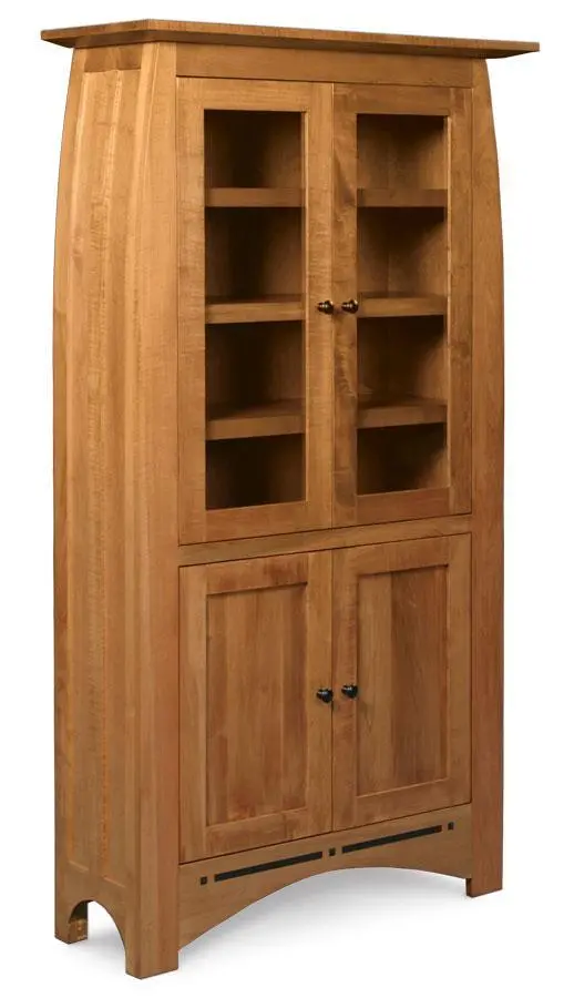 Aspen Tall Standing Bookcase With Modern Design 2