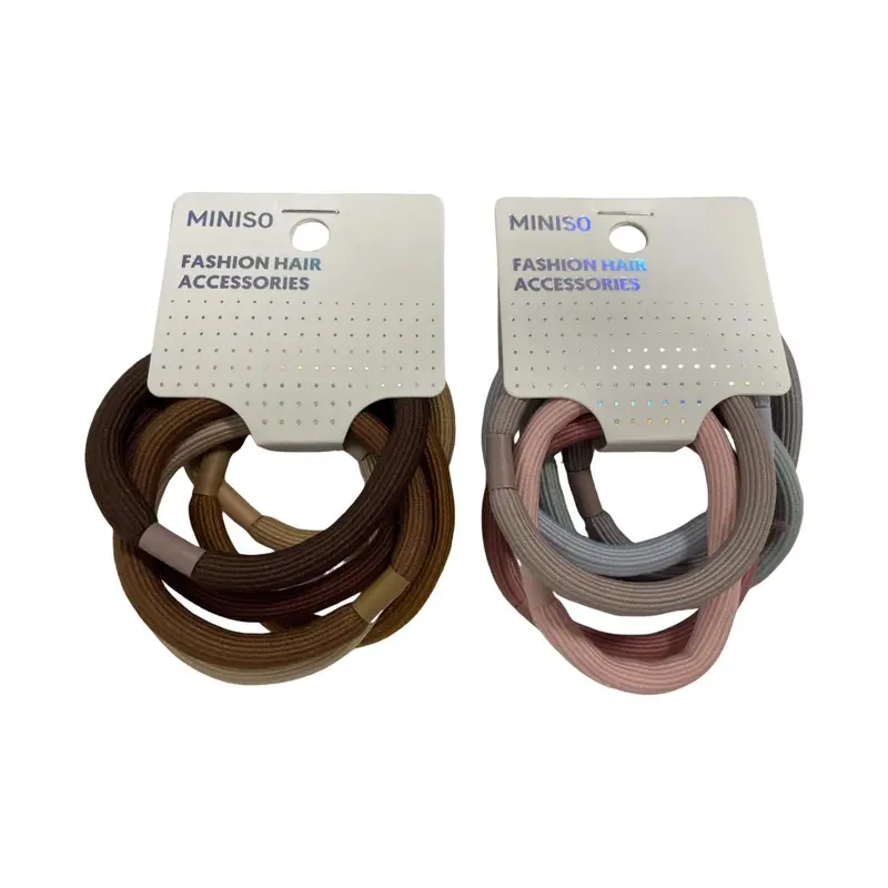 Assorted Color Flat Rubber Bands – Thickened, 6-Pack 1