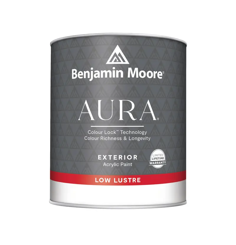 Aura Waterborne Exterior Paint – Low-Lustre Exterior Finish (634) 1