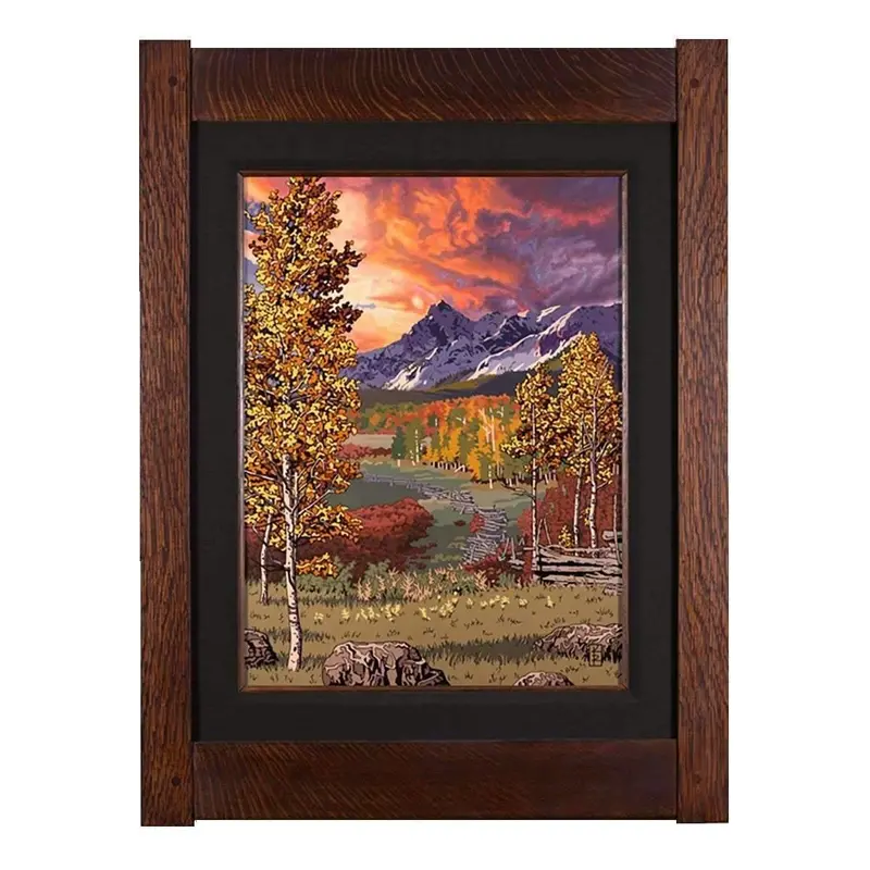 Autumn Palette Fall Landscape Giclée Art Print 1