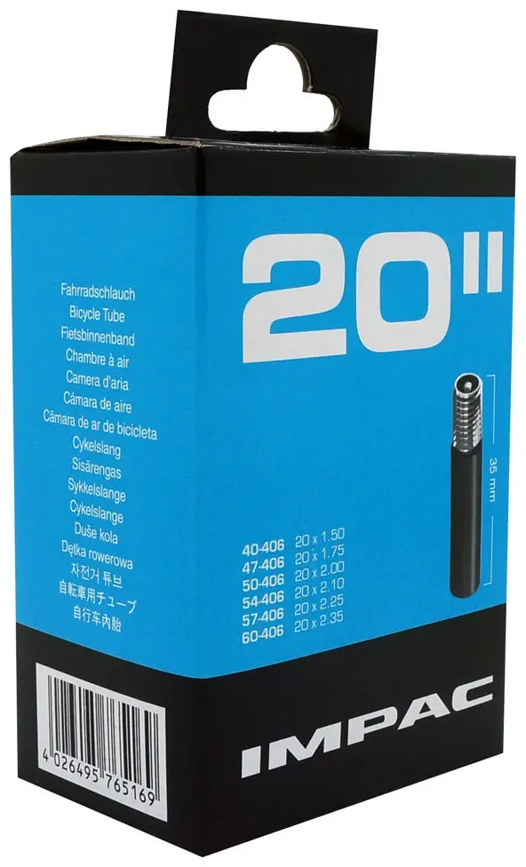Av20 20-Inch Schrader Valve Bike Inner Tube 1