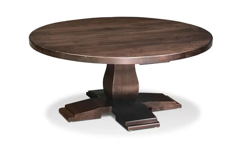 Avalon Round Coffee Table With Pedestal Base