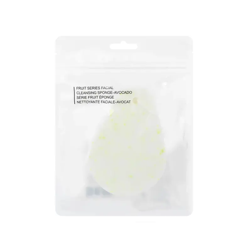 Avocado-Shaped Facial Cleansing Sponge – Gentle Exfoliating Tool 1