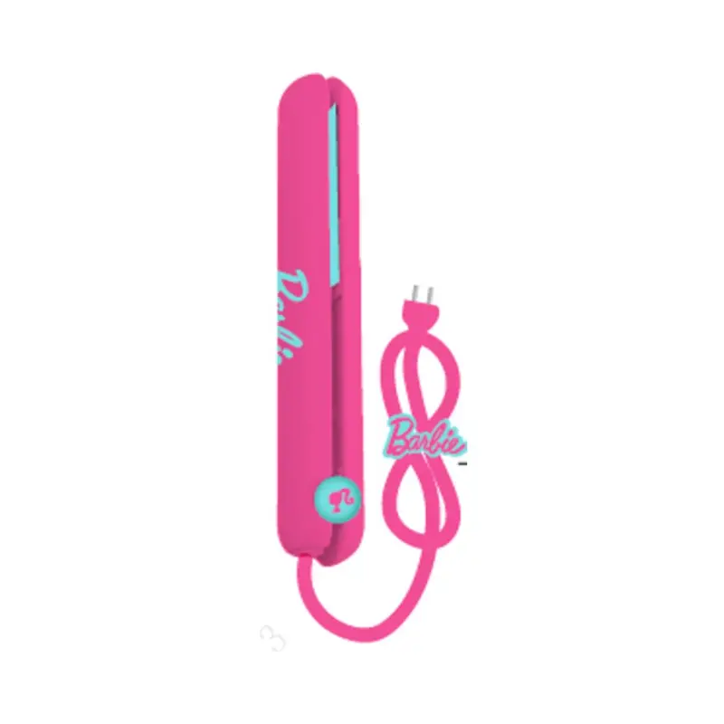 Barbie Shining Collection Mini Hair Straightener – Dark Pink, Us Plug (Model B101) 1