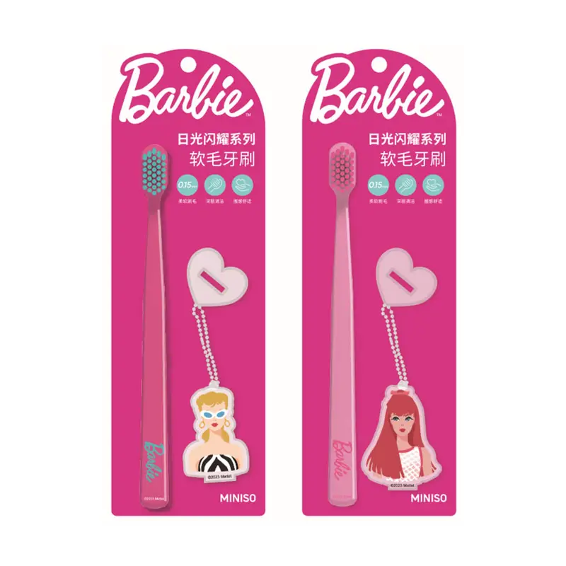 Barbie Shining Collection Soft-Bristle Toothbrush 1
