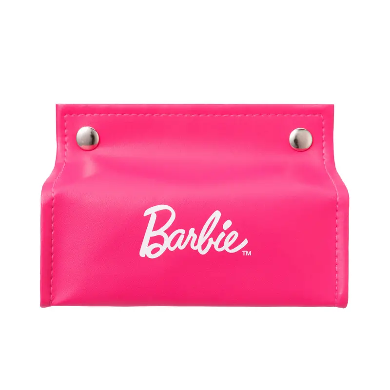Barbie-Themed Pvc Tissue Box Cover – Decorative Desktop Accessory 1