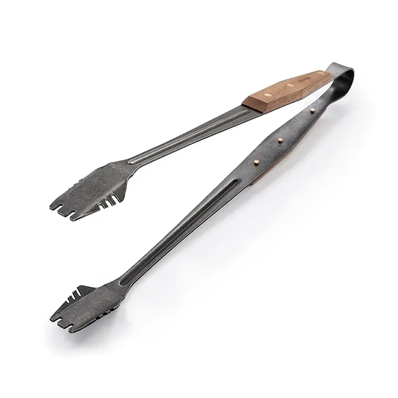 Barebones Cowboy Grill Tongs – Premium Stainless Steel 1