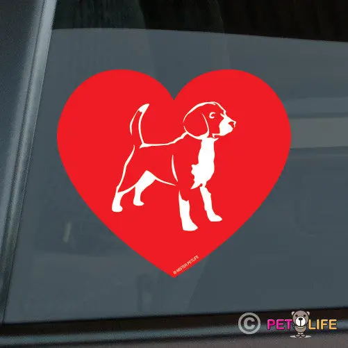 Beagle Love Sticker 1