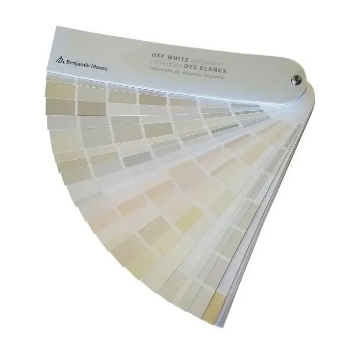Benjamin Moore Off-White Color Collections Fan Deck 1