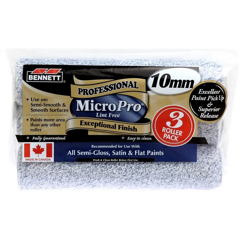 Bennett Micro Pro 10Mm Mini Roller Set – 3-Pack 1