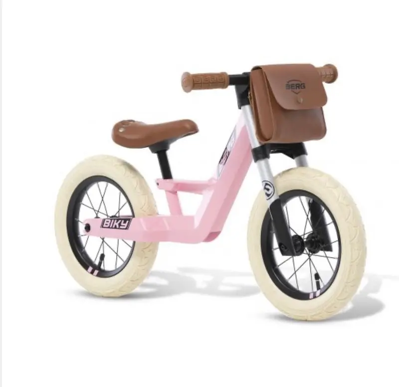 Berg Biky Retro-Inspired Children’S Bike – Pink Frame Design 1