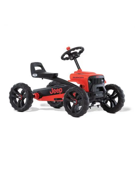 Berg Buzzy Jeep Rubicon – Pedal-Powered Off-Road Kids’ Ride-On Vehicle 1