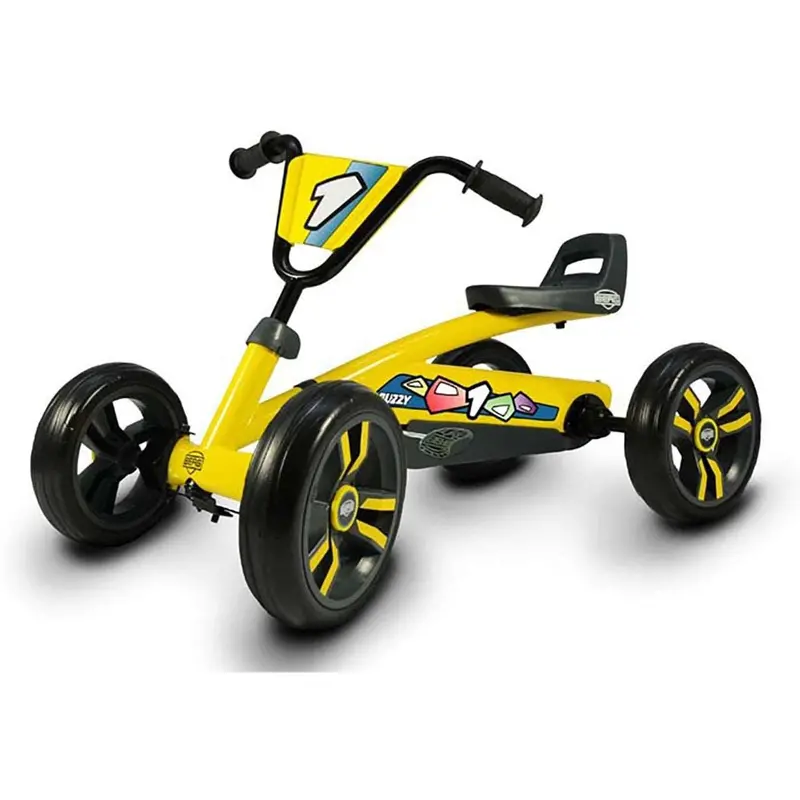 Berg Buzzy Kids’ Ride-On Scooter In Vibrant Yellow 1