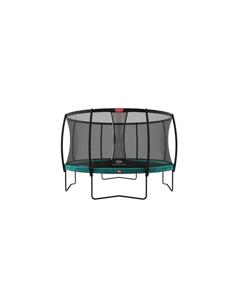 Berg Champion Regular Trampoline – 330Cm (11Ft), Green + Deluxe Safety Net 1
