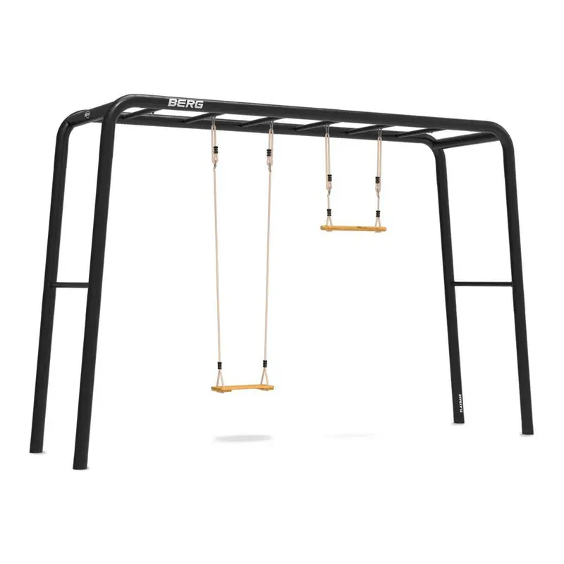 Berg Playbase Large Tt Kit – Wooden Seat + Trapeze Bar 1