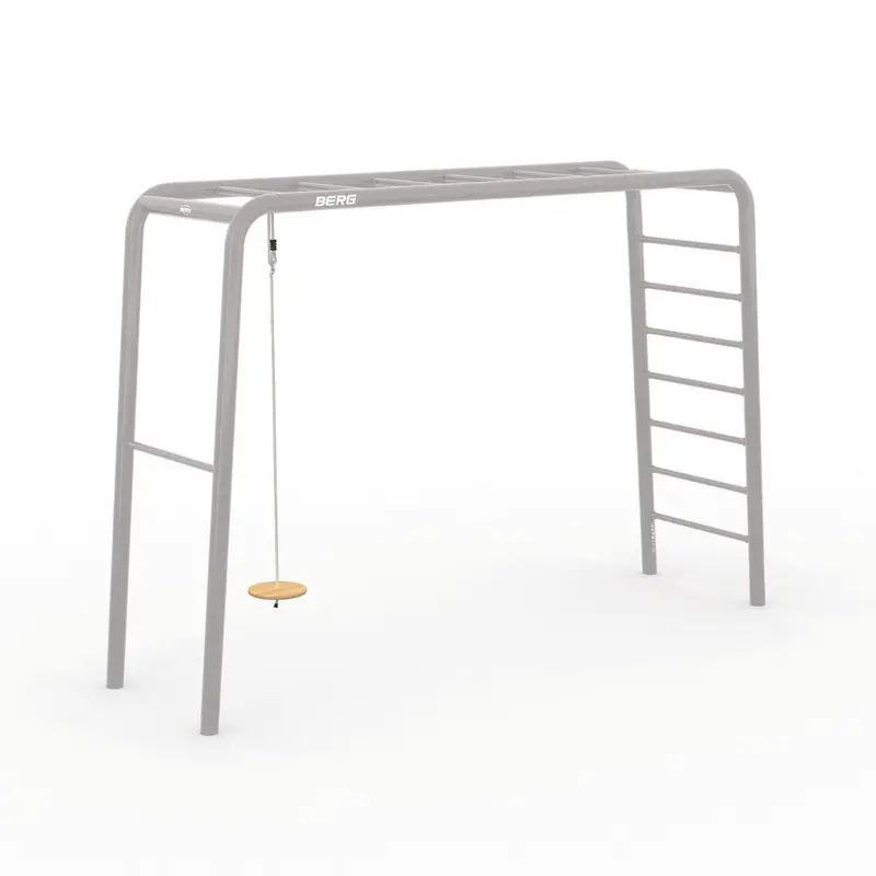 Berg Playbase Solid Wooden Disc Swing – Smooth Finish 1