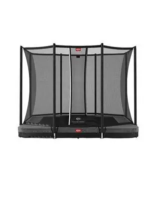 Berg Ultim Favorit Inground Trampoline (280 Cm, Green) With Comfort Safety Net 1