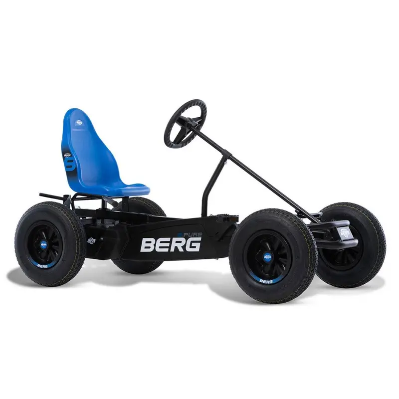 Berg Xl B.Pure Blue Entry-Level Pedal Kart With Passenger Seat 1