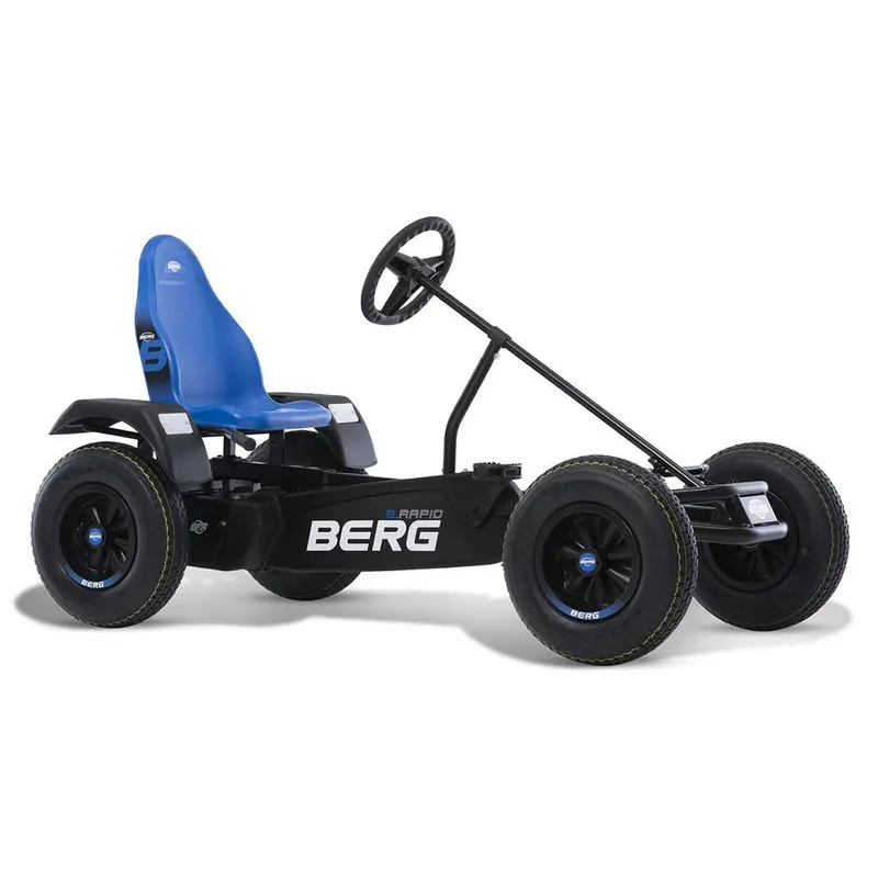 Berg Xl B.Rapid Blue Sport Pedal Kart With Passenger Seat 1