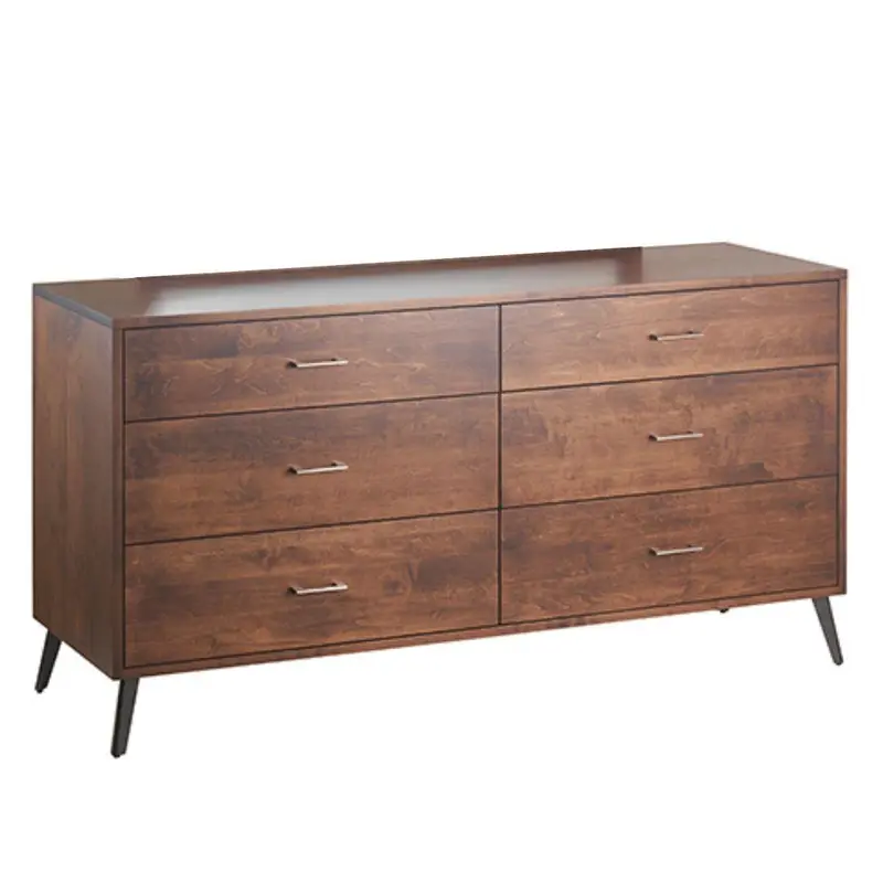 Bergen Six-Drawer Wide Dresser 1