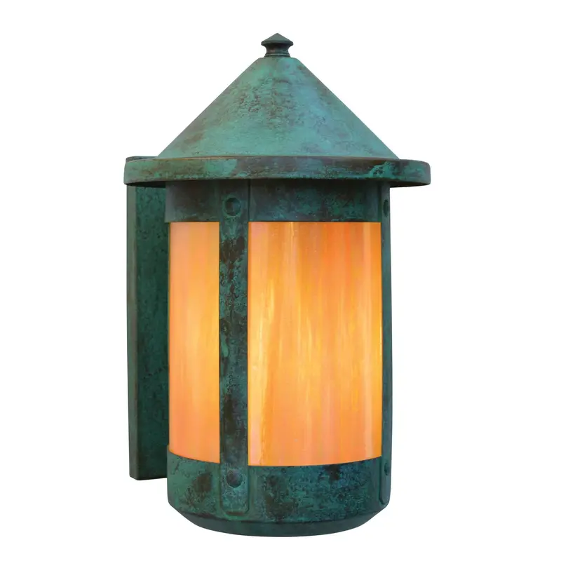 Berkeley Wall-Mount Sconce With Decorative Roof Accent 1
