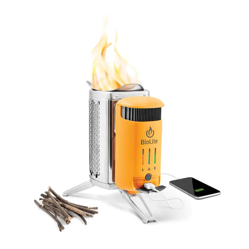 Biolite Campstove 2+ Smart Outdoor Cooking & Charging System 1